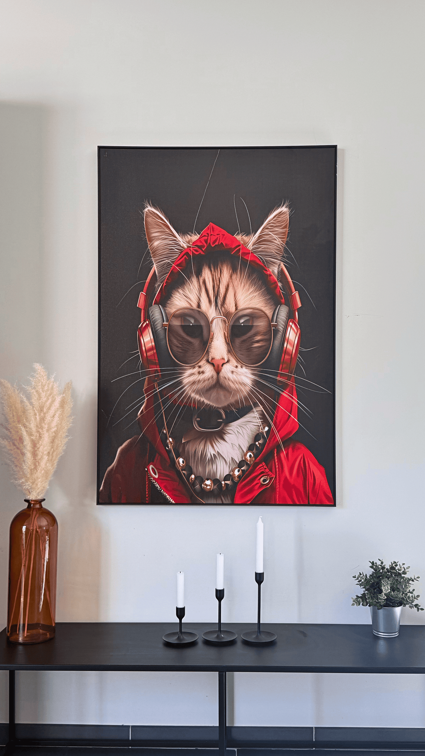 Mélodie Féline – Impression artistique sur toile