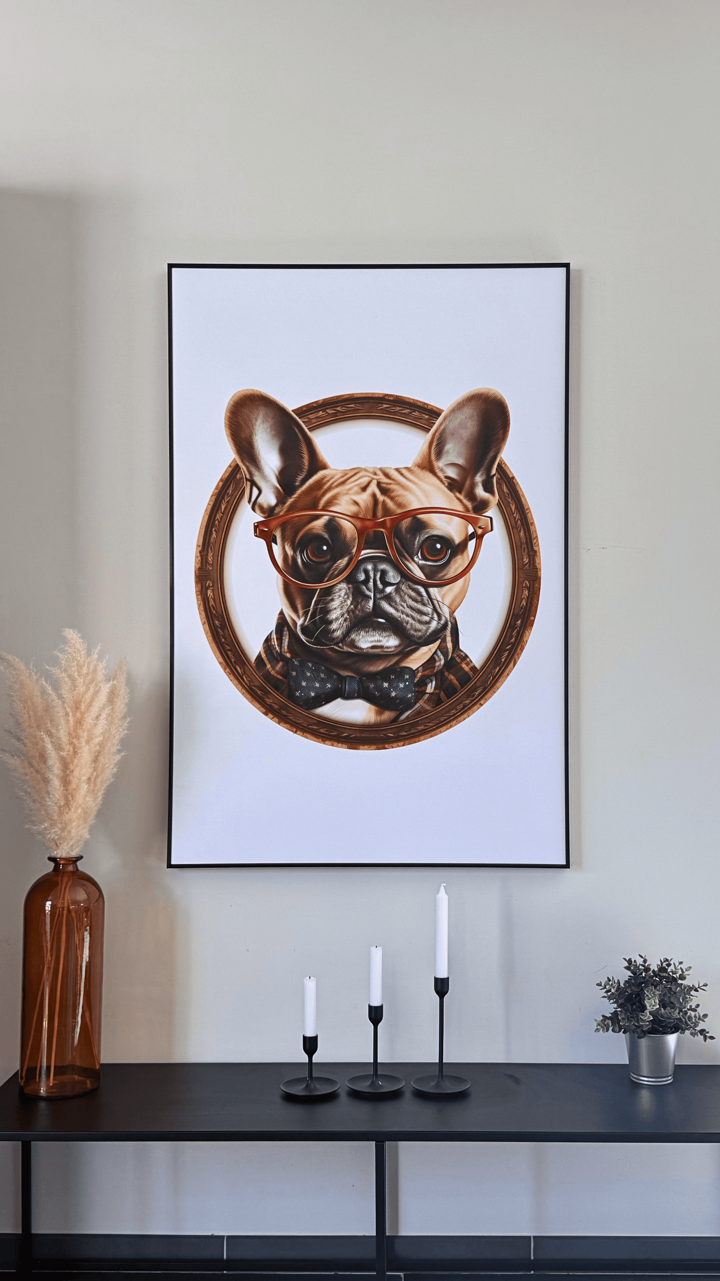 Canine Academy – Art Print on Canvas