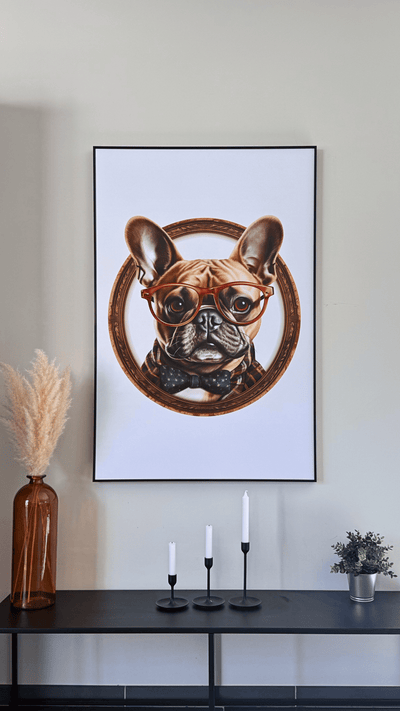 Canine Academy – Art Print on Canvas