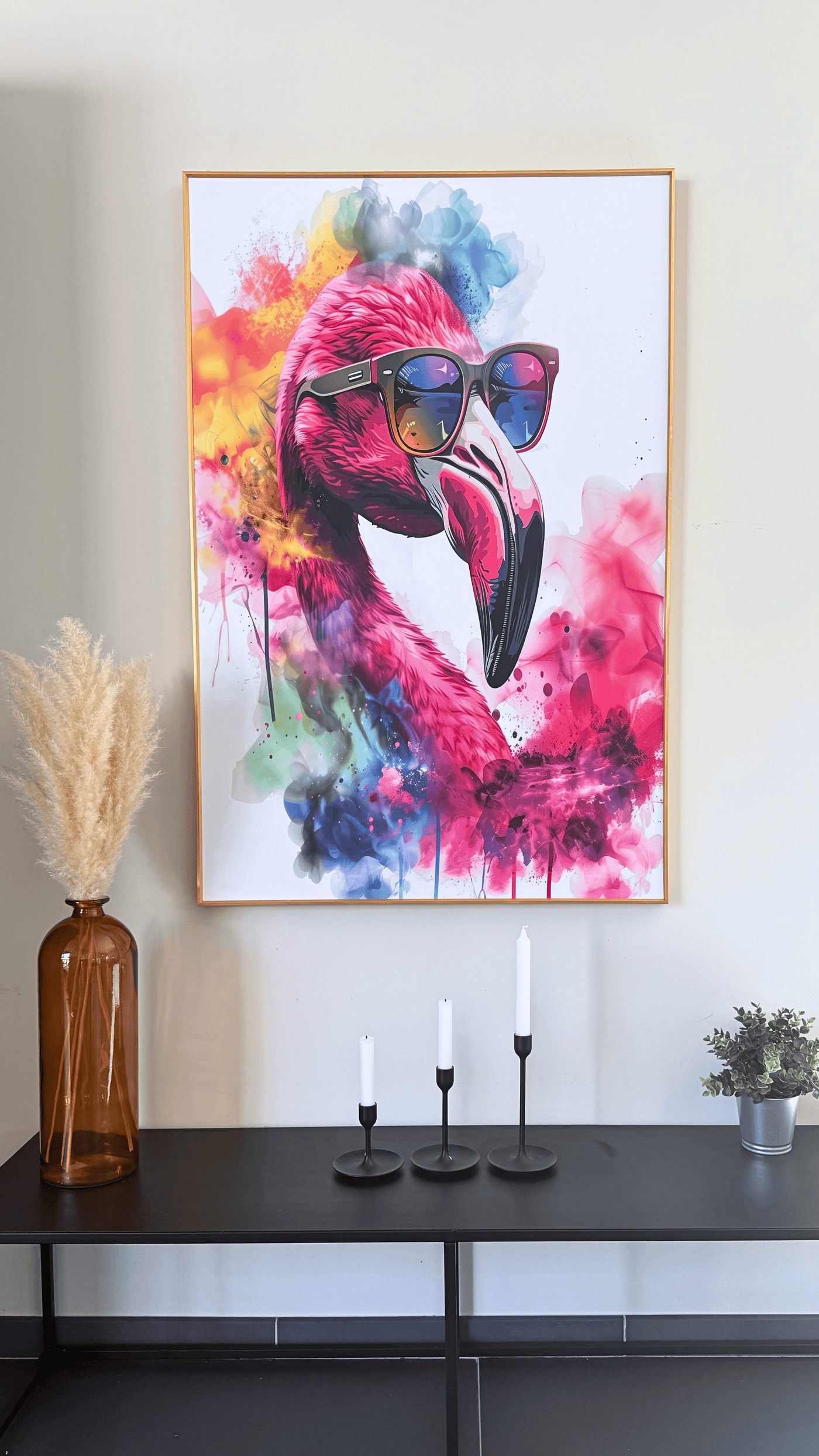 Tropical Chic – Impression artistique sur toile