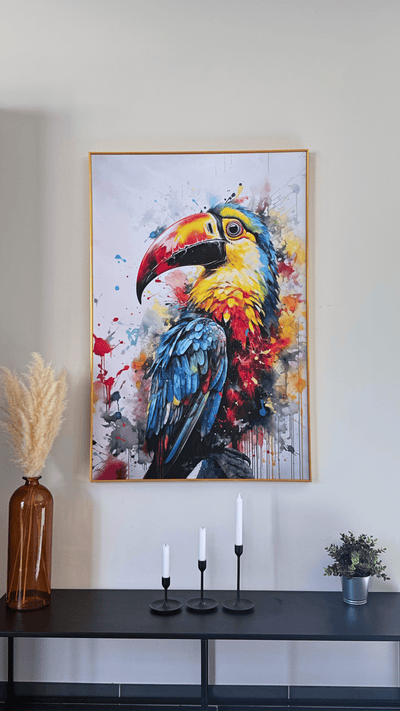 Plumage Eclatante – Impressione artistica su tela