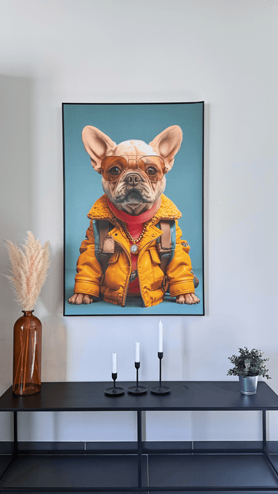 Voyageur Stylé – Impression artistique sur toile