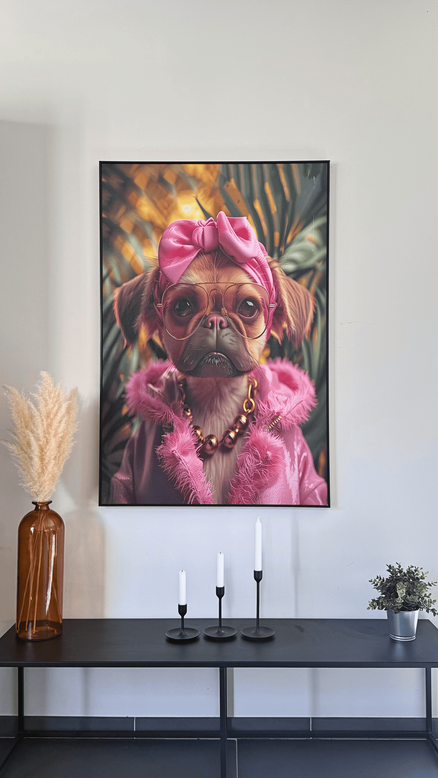 Diva Canine – Impression artistique sur toile