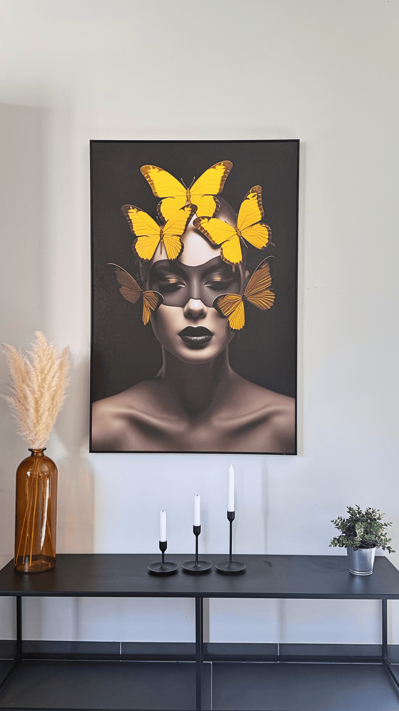 Reine Silencieuse – Impression artistique sur toile
