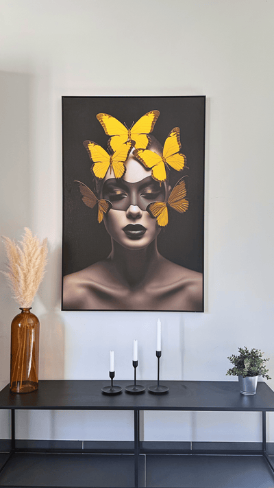 Reine Silencieuse – Impression artistique sur toile
