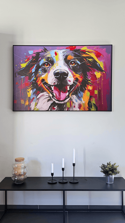 Joie Canina – Impressione artistica su tela