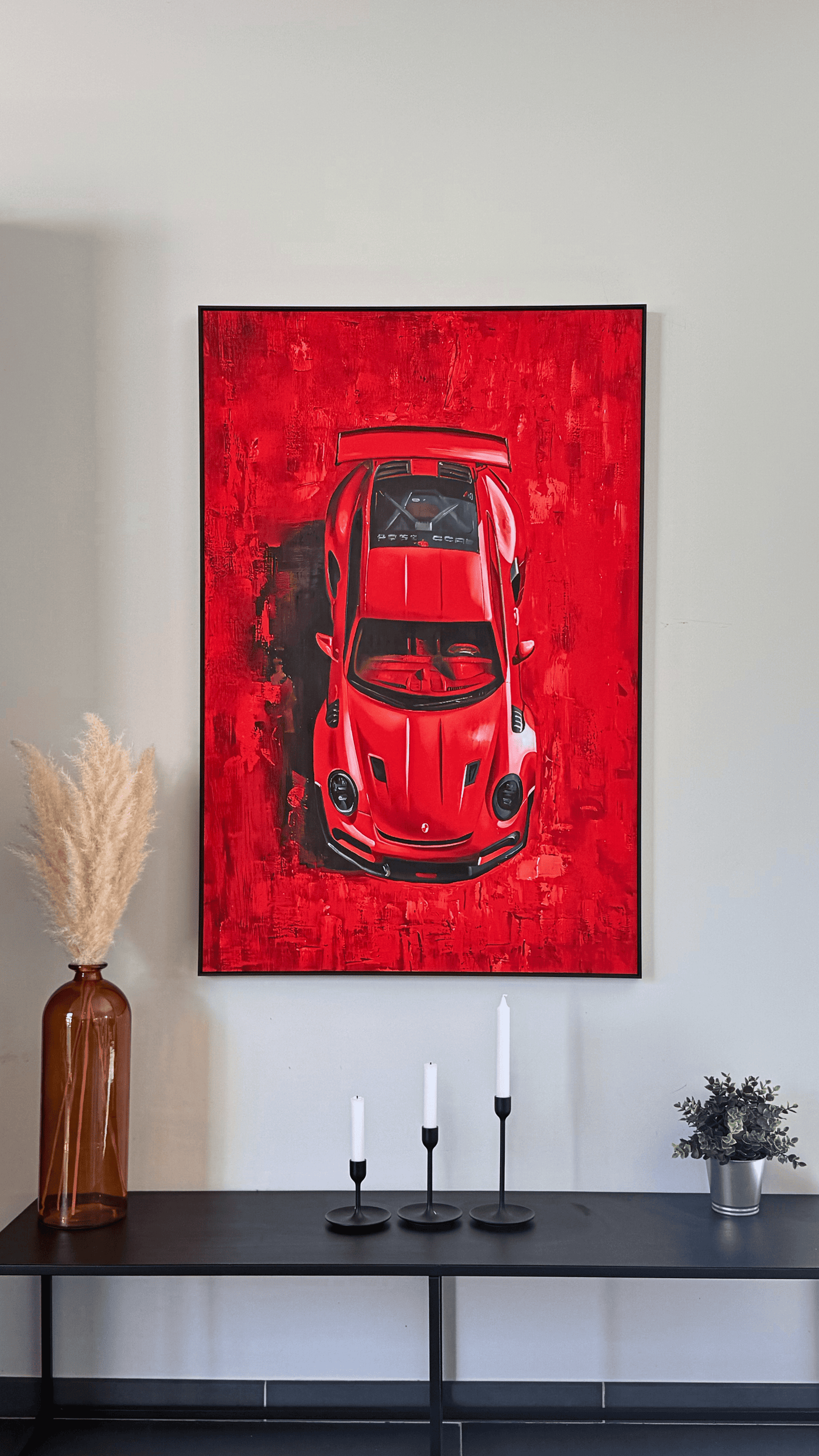Passion Ardente – Impression artistique sur toile