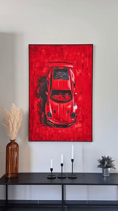 Passion Ardente – Impression artistique sur toile