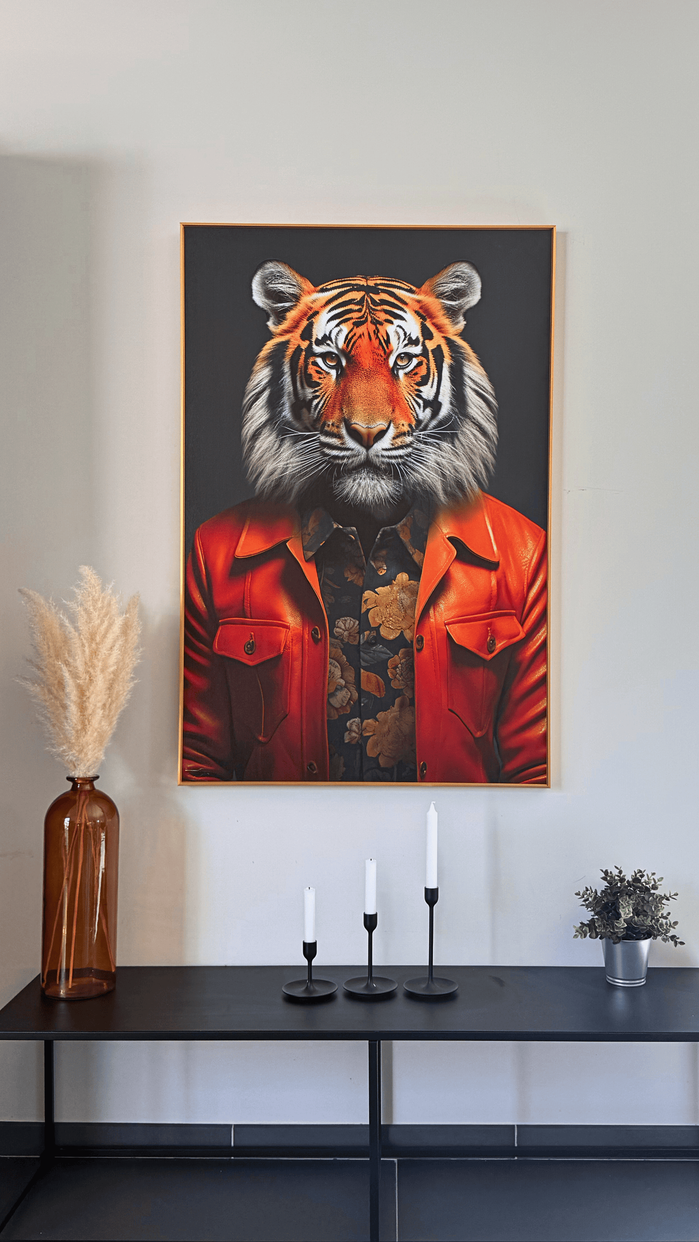 Élégance Sauvage – Impression artistique sur toile